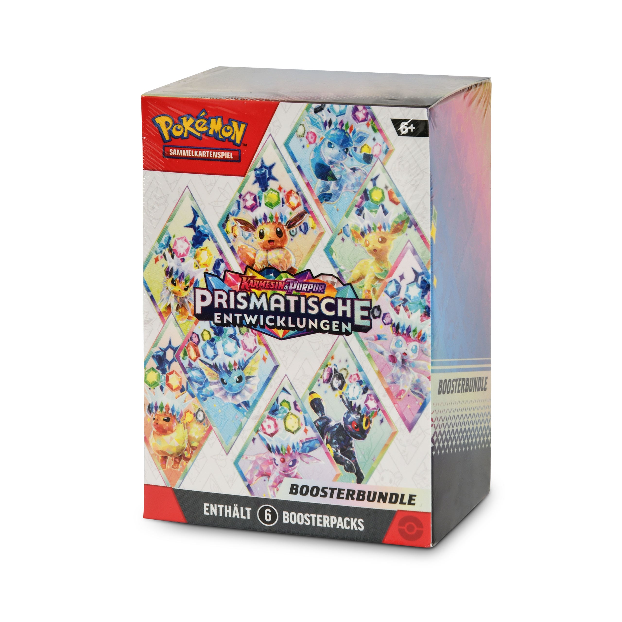 Produktbild Pokemon - Karmesin & Purpur Prismatische Entwicklungen Booster Bundle