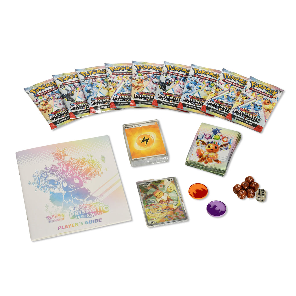 Produktbild Prismatic Evolutions Elite Trainer-Box - Pokemon Scarlet and Violet