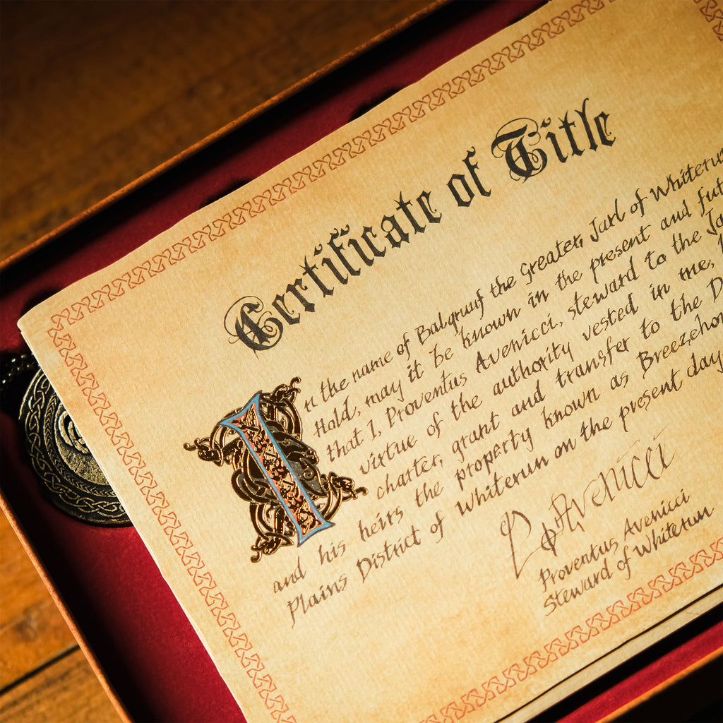 Produktbild Skyrim - Honorary Citizen Chest Artefakt Box