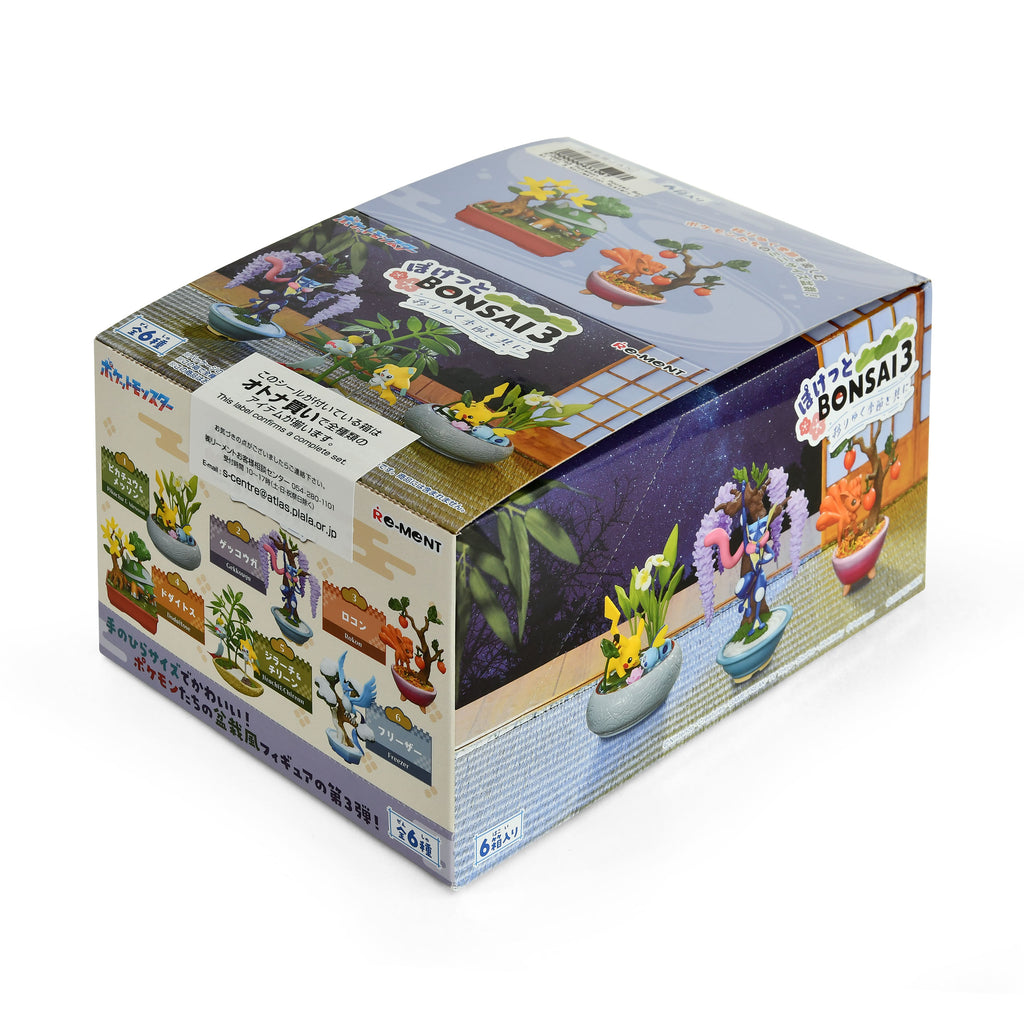 Pokemon - Pocket Bonsai Vol.3 Kollektion Mystery Figur 6er Display