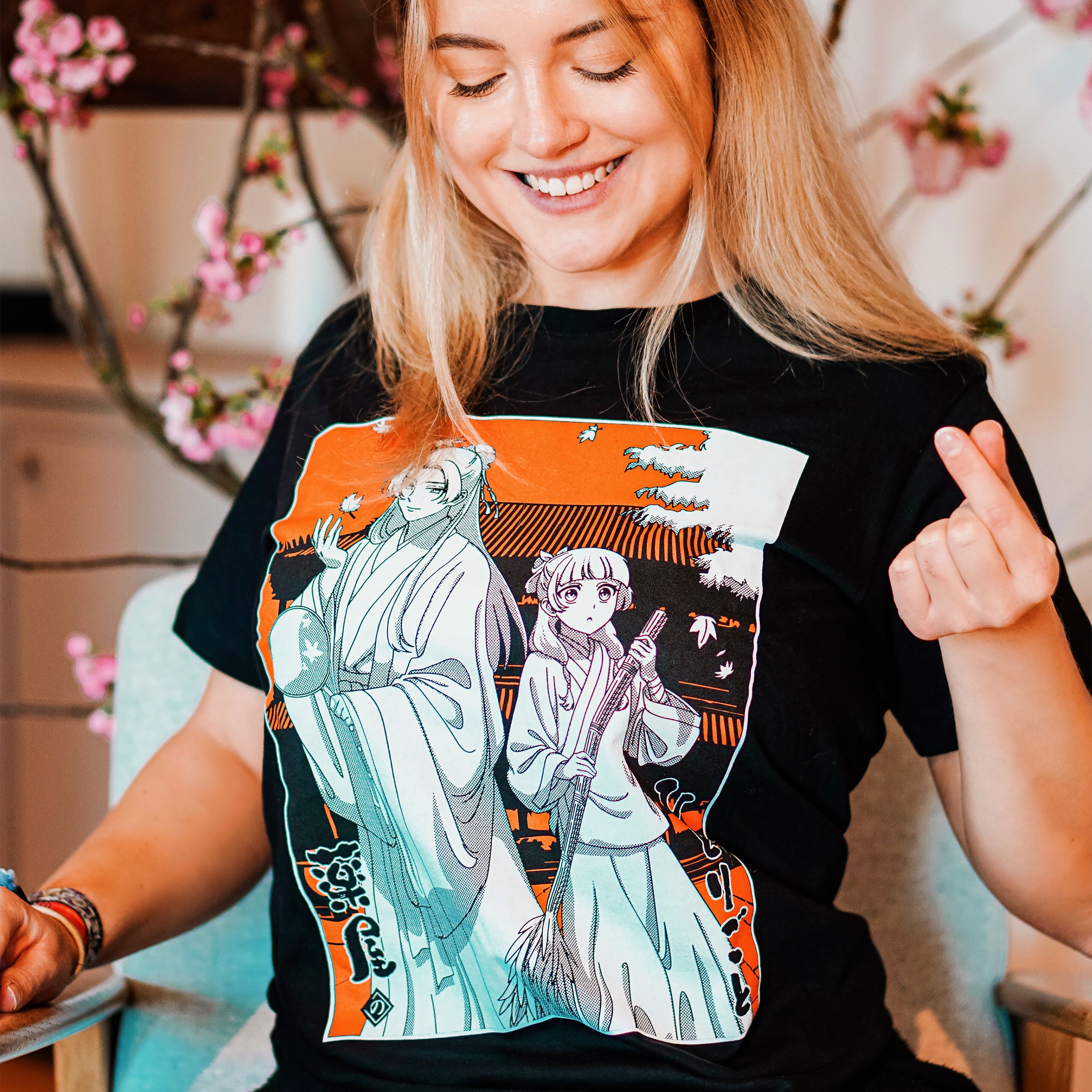 Produktbild Maomao und Jinshi T-Shirt für Die Tagebücher der Apothekerin Fans