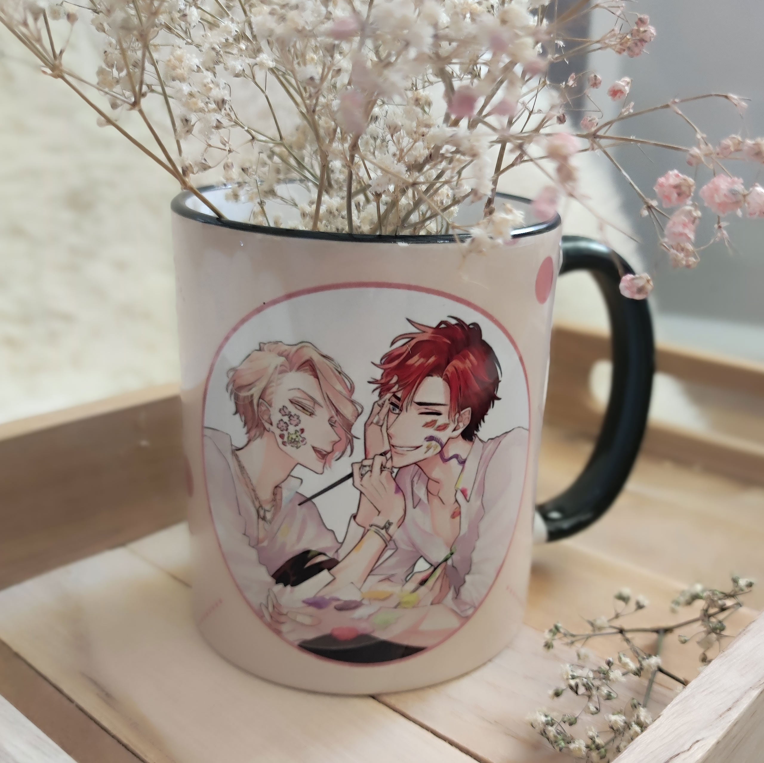 Produktbild Shizuma und Minato Tasse für Therapy Game Fans