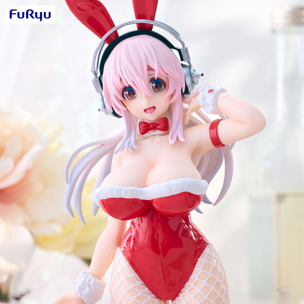 Produktbild Super Sonico - BiCute Bunnies Figur Red Color Version