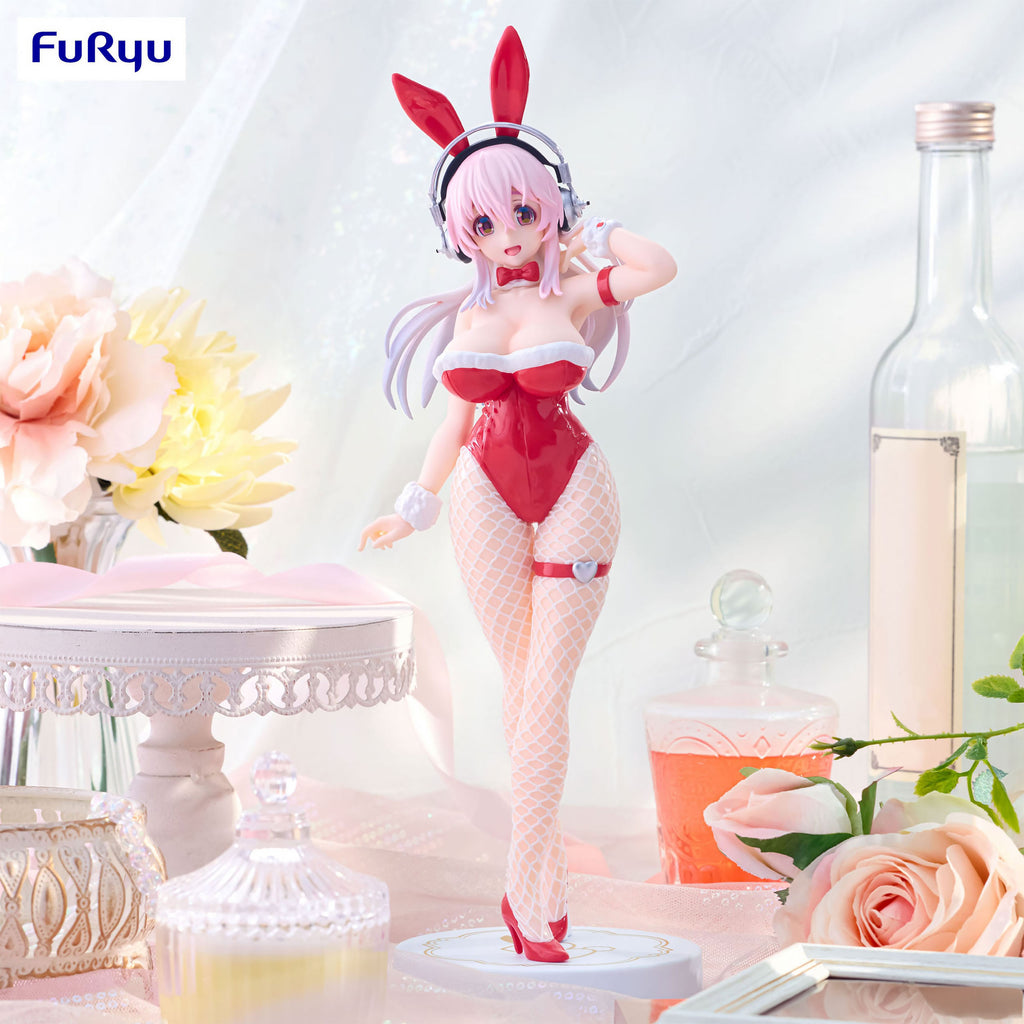 Produktbild Super Sonico - BiCute Bunnies Figur Red Color Version