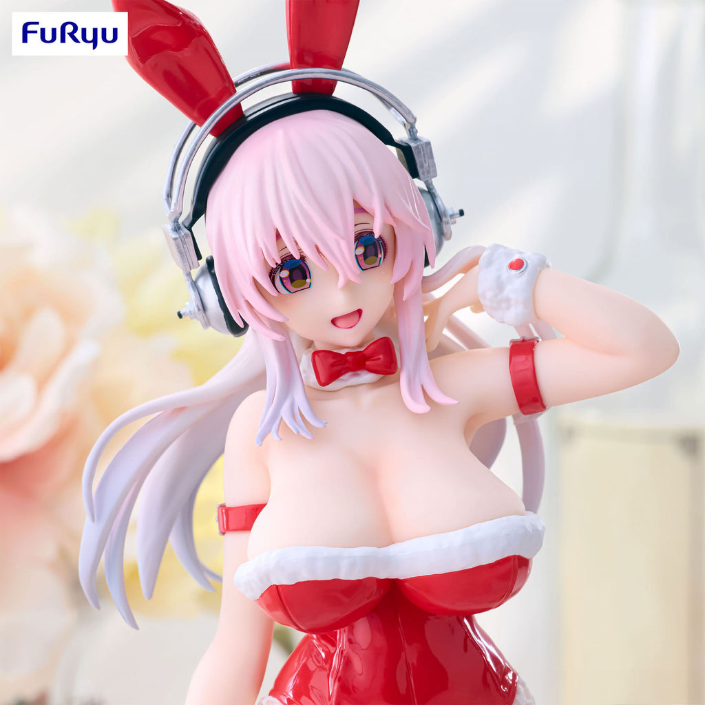 Produktbild Super Sonico - BiCute Bunnies Figur Red Color Version