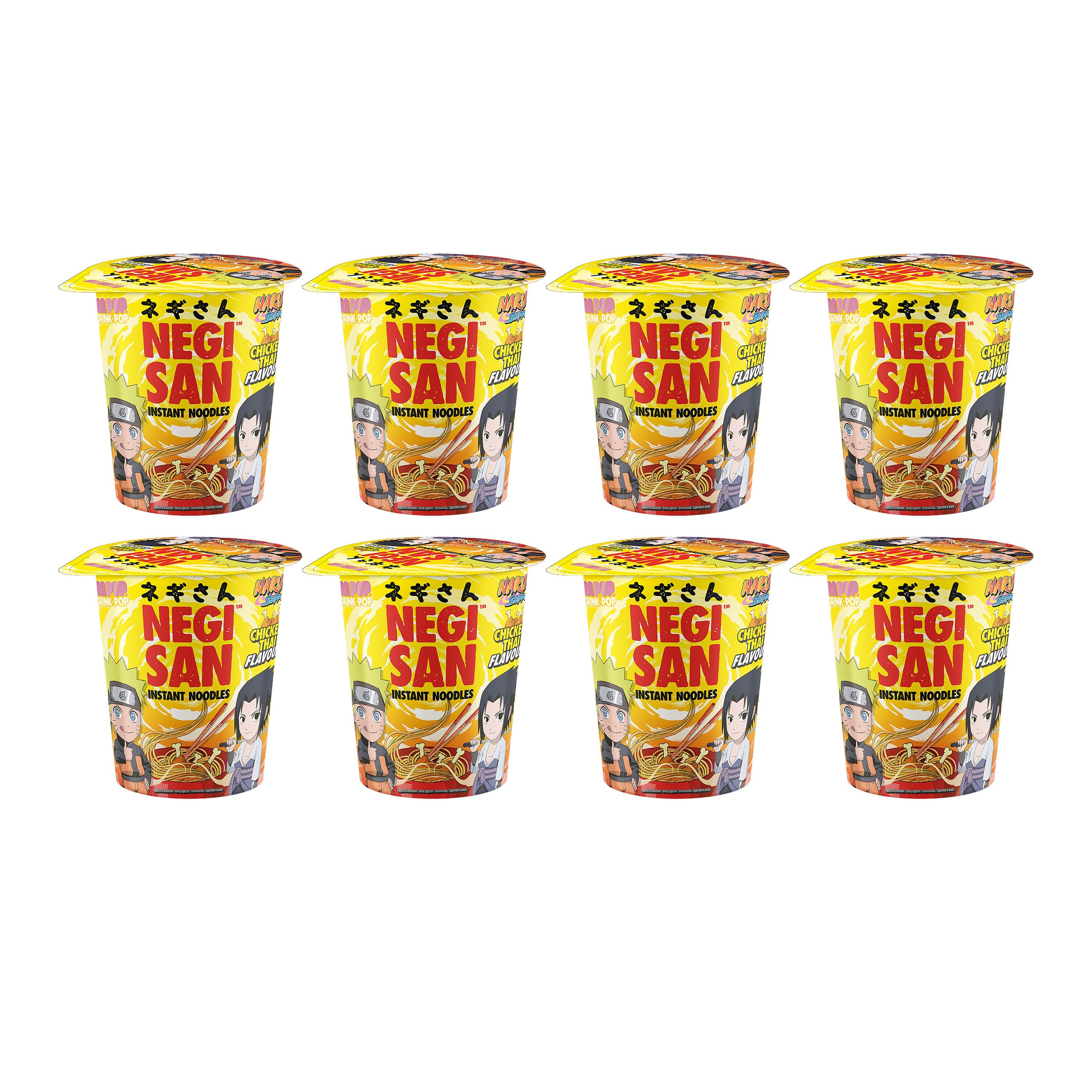 Produktbild Naruto - Teriyaki Chicken Instant-Nudeln 8er Display E1087100