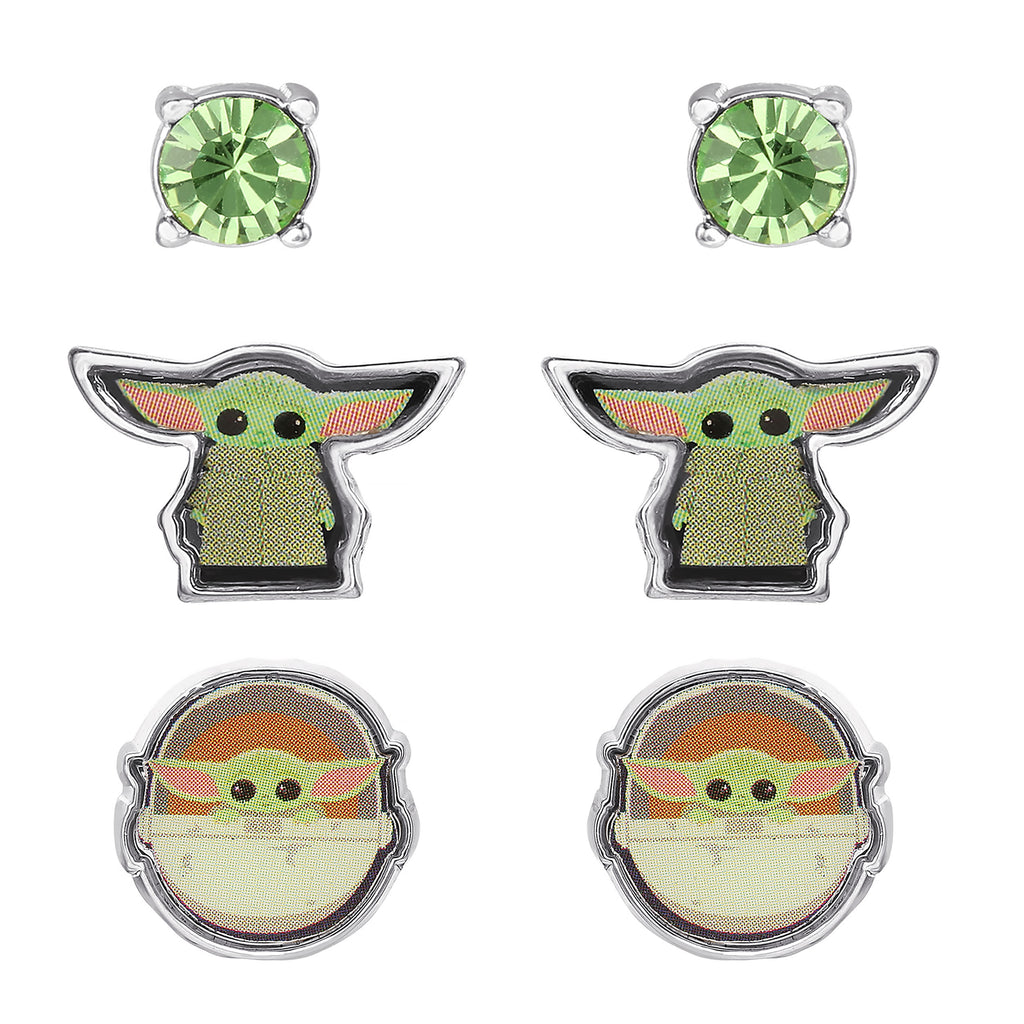 Produktbild Grogu Ohrstecker 3er Geschenkset - Star Wars The Mandalorian