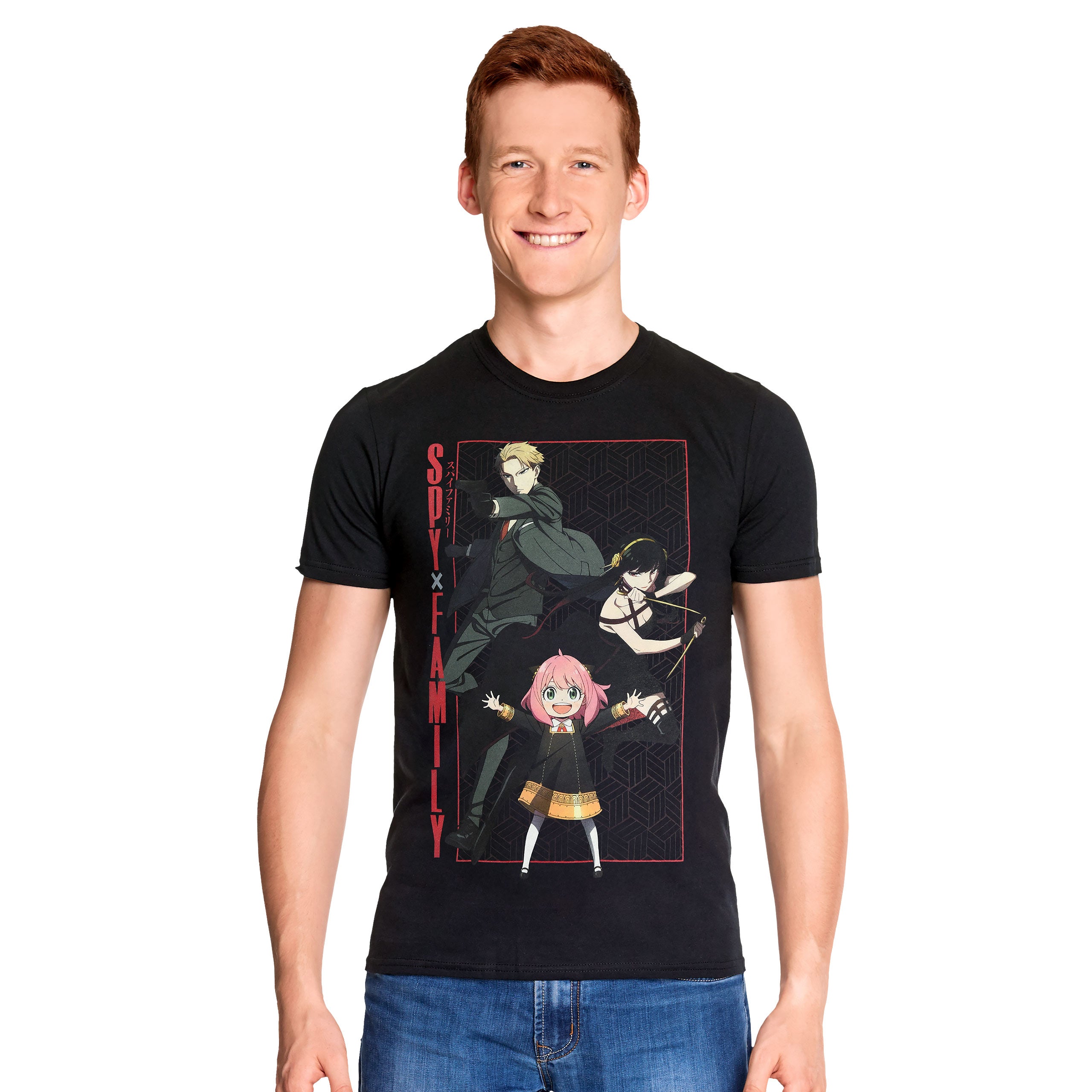 Produktbild Spy x Family - In To Action T-Shirt schwarz