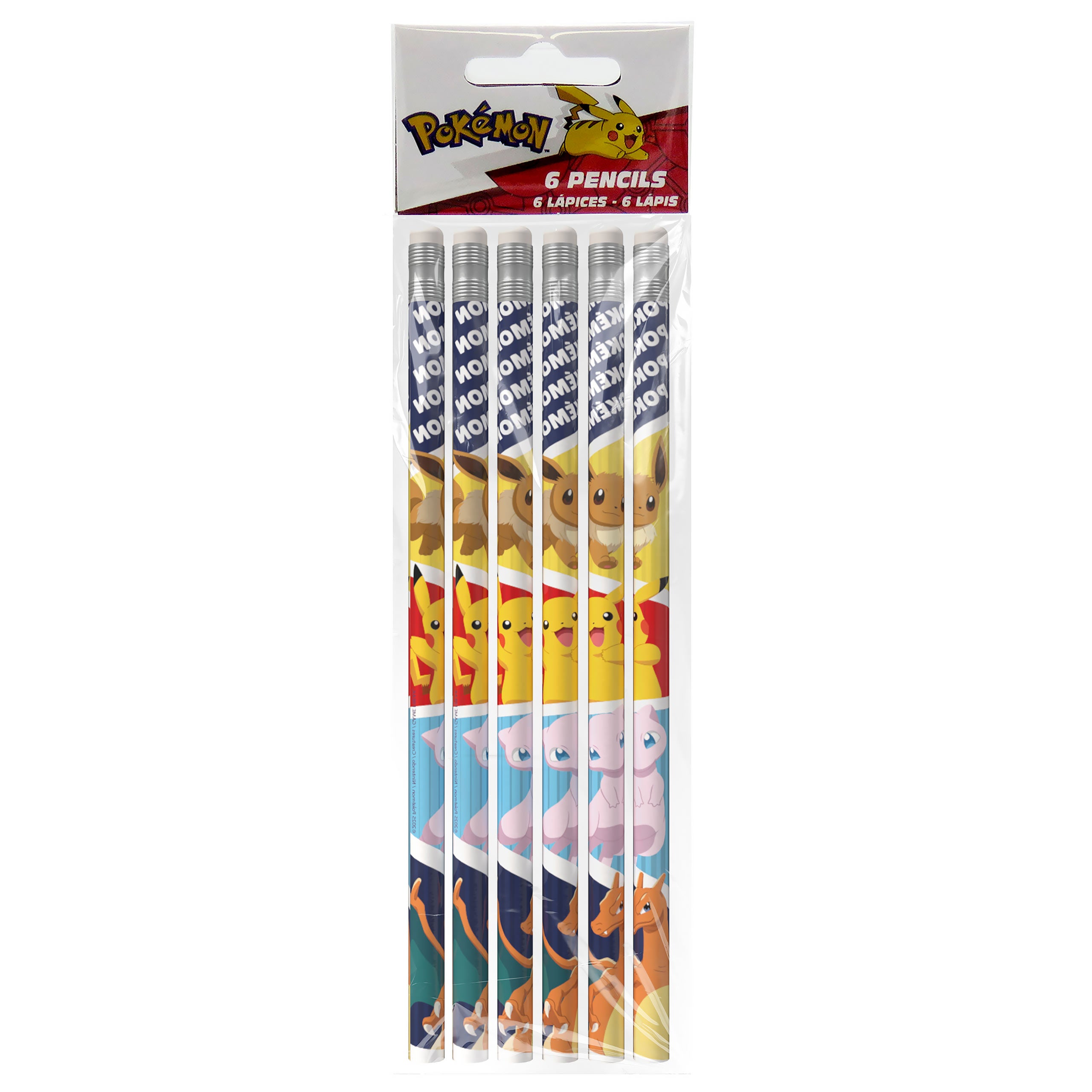 Produktbild Pokemon - Bleistifte 6er Set