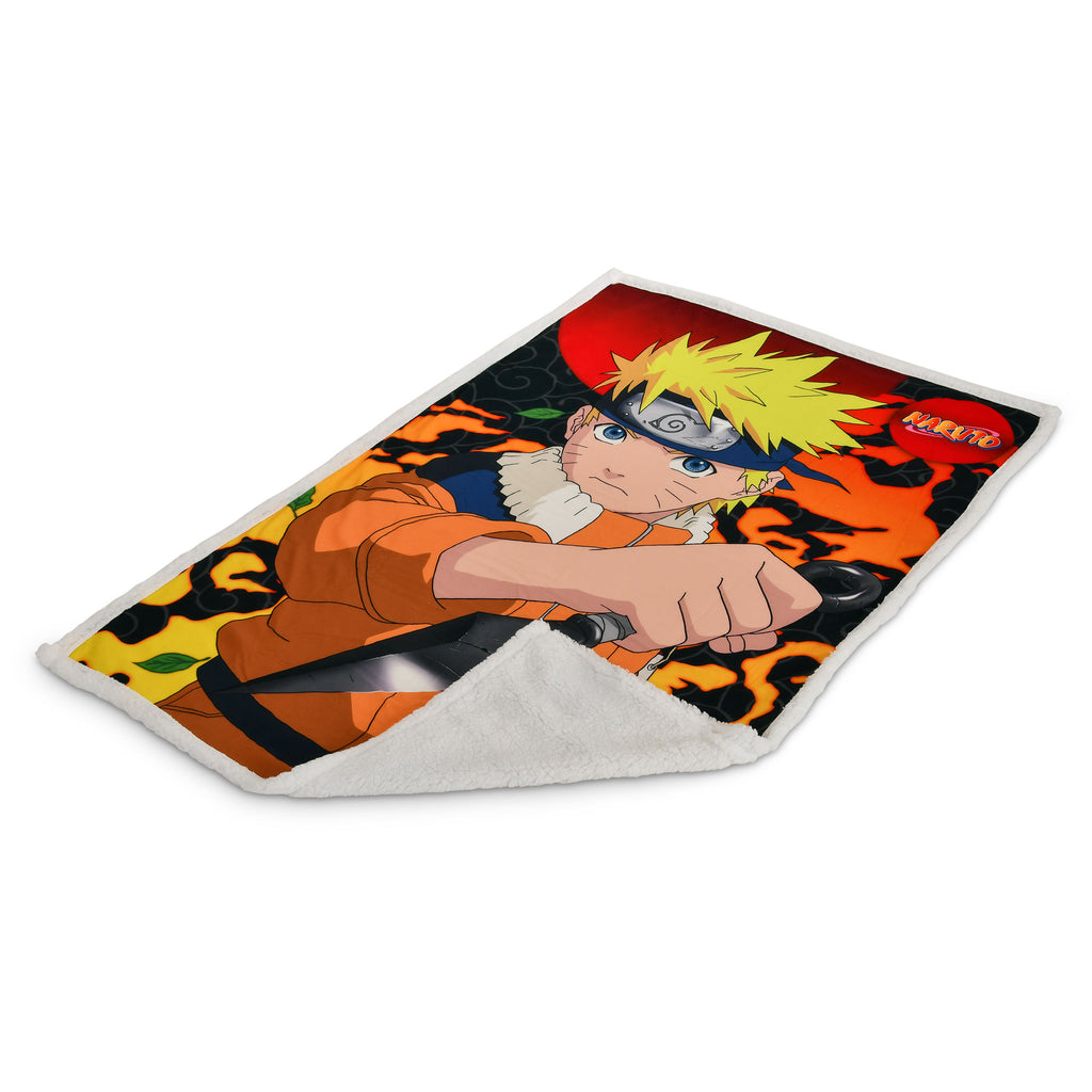 Produktbild Naruto Shippuden - Flauschdecke mit Teddyfell