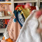 Produktbild Naruto Shippuden - Flauschdecke mit Teddyfell