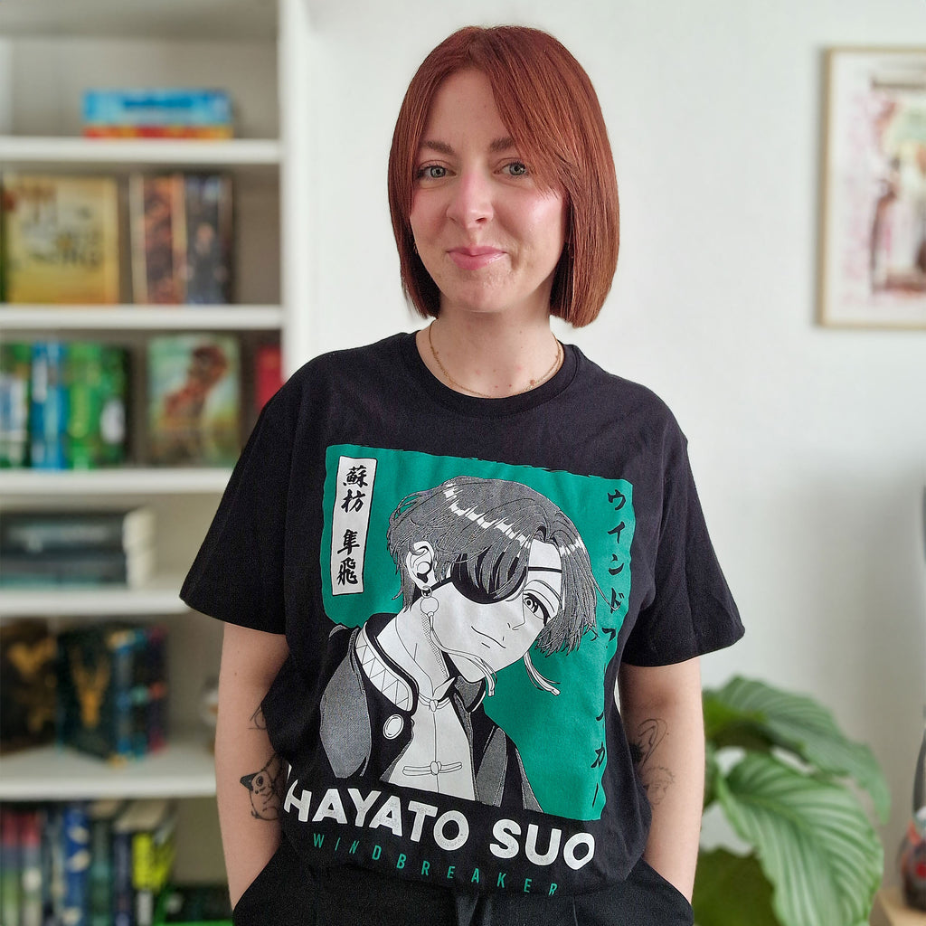 Hayato Suo T-Shirt für Wind Breaker Fans