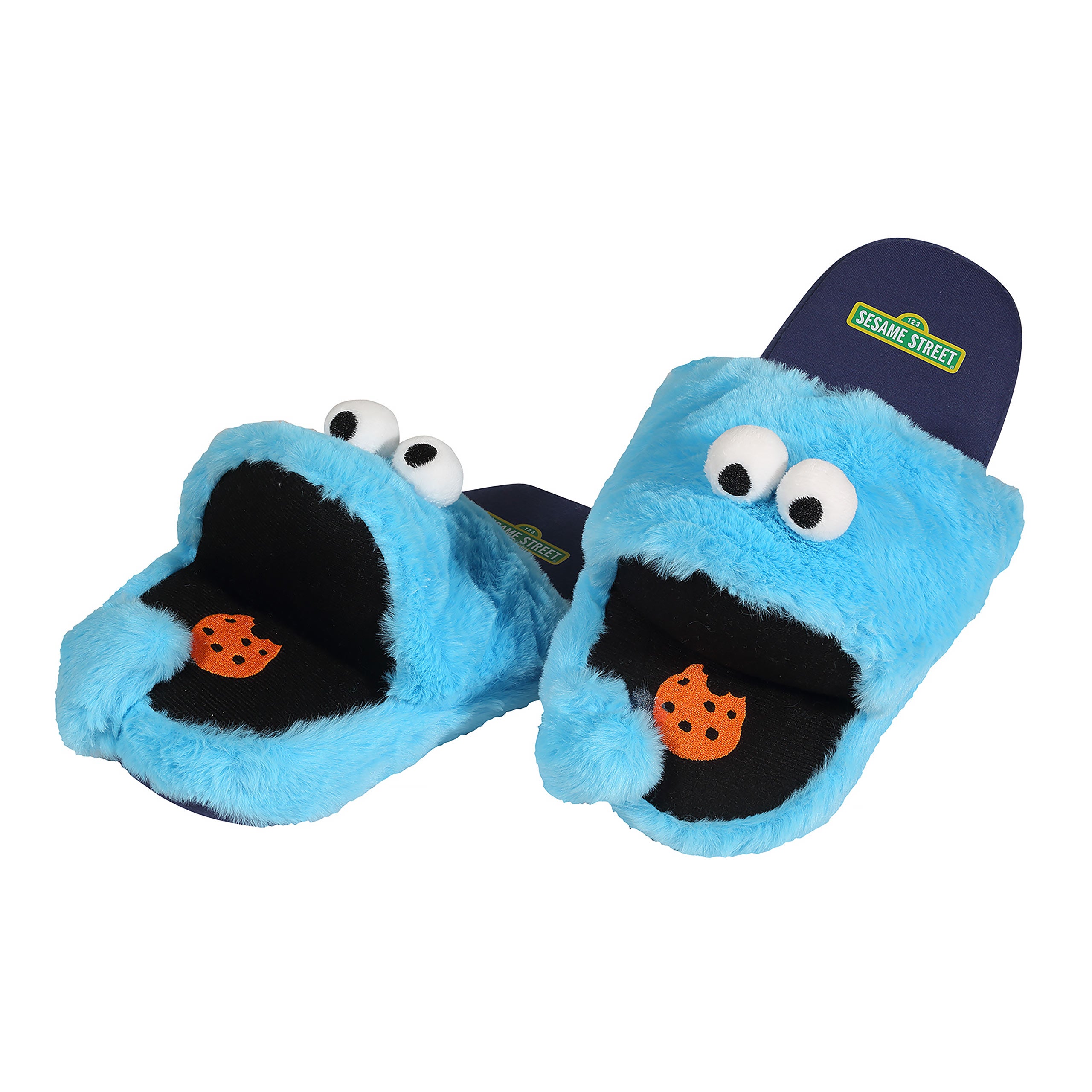 Produktbild Cookie Monster Plüsch Pantoffeln - Sesamstraße