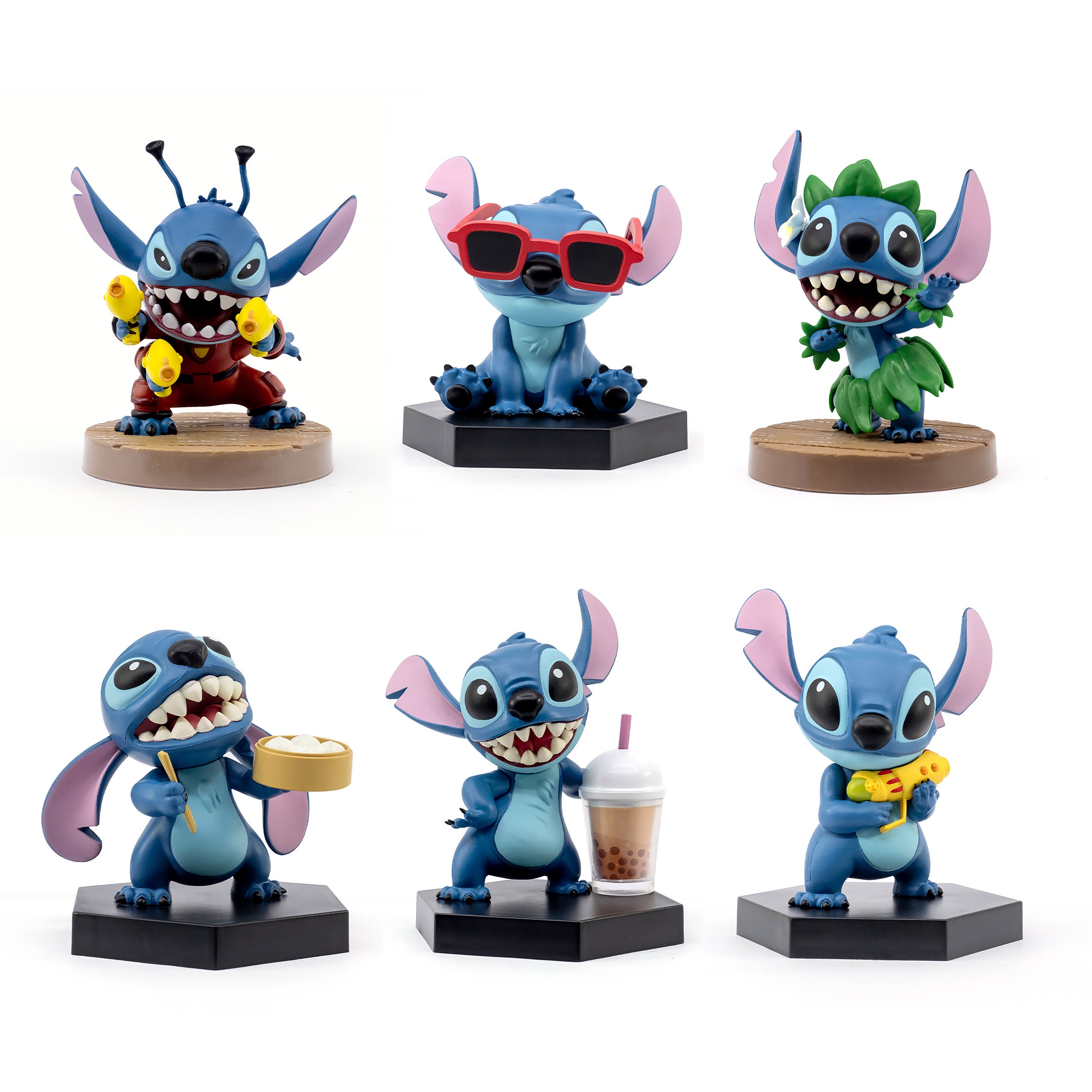 Produktbild Stitch YuMe Figur Hero Blind Box Fun Series - Lilo & Stitch 12er Display