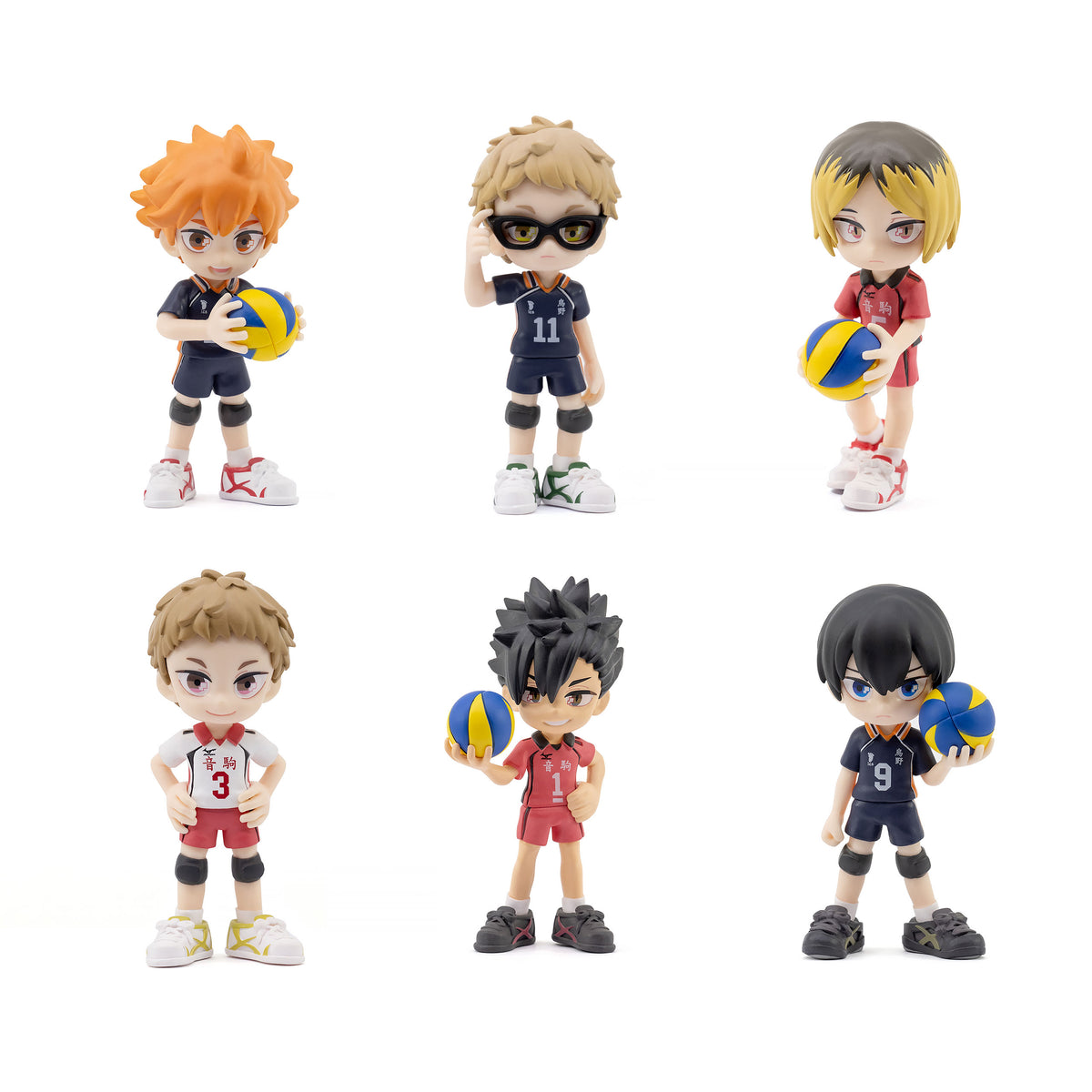 Produktbild Haikyu! - YuMe Anime Blind Box Figur 6er Display