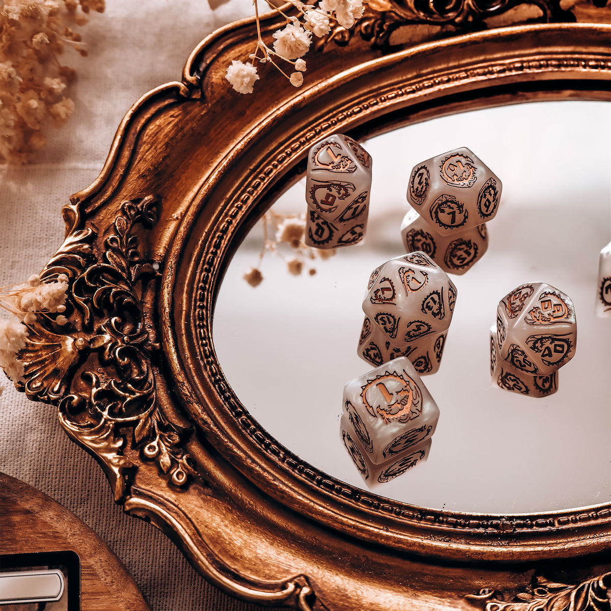 Produktbild Dragons - Quartz RPG Würfel Set 7tlg