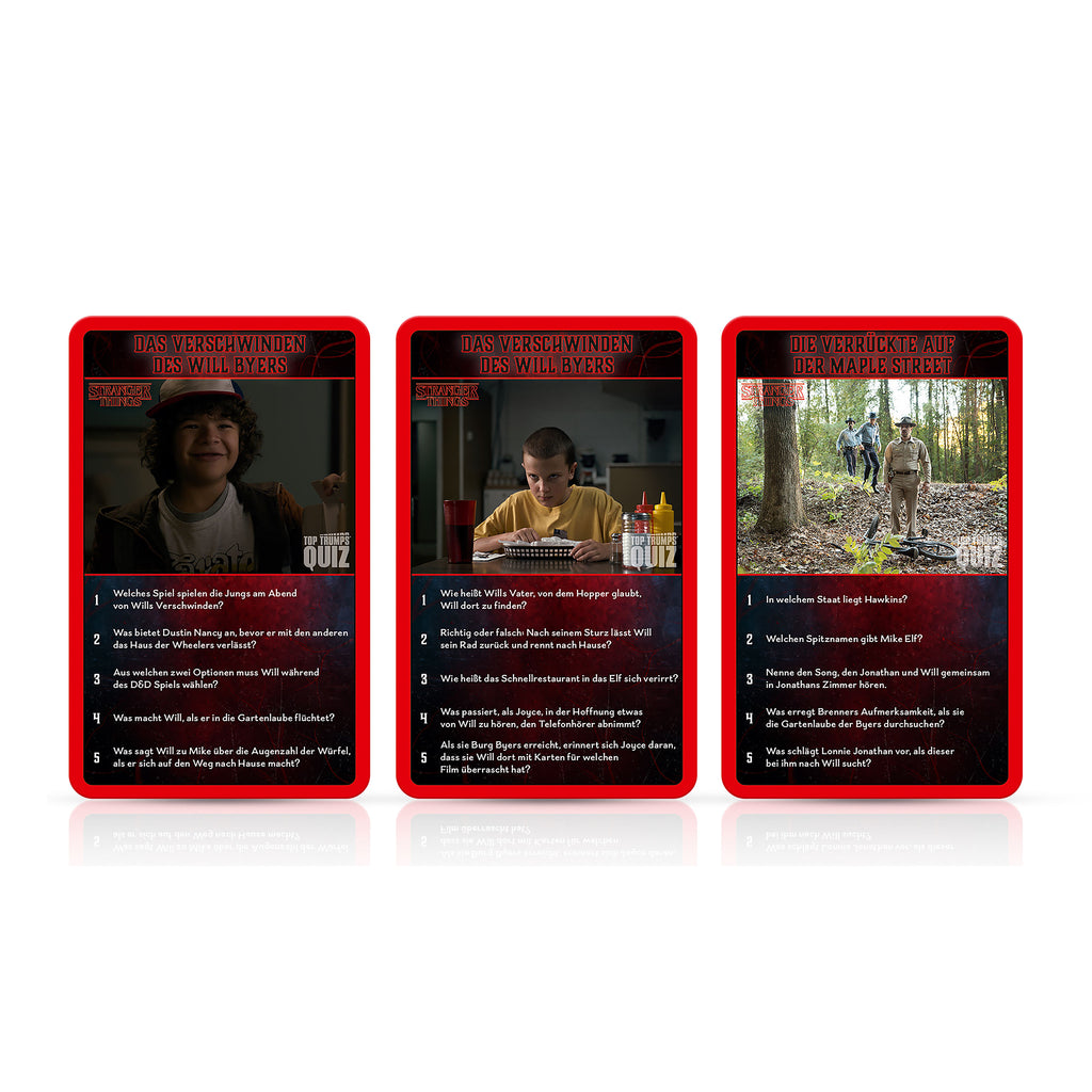 Produktbild Stranger Things - Top Trumps Quiz