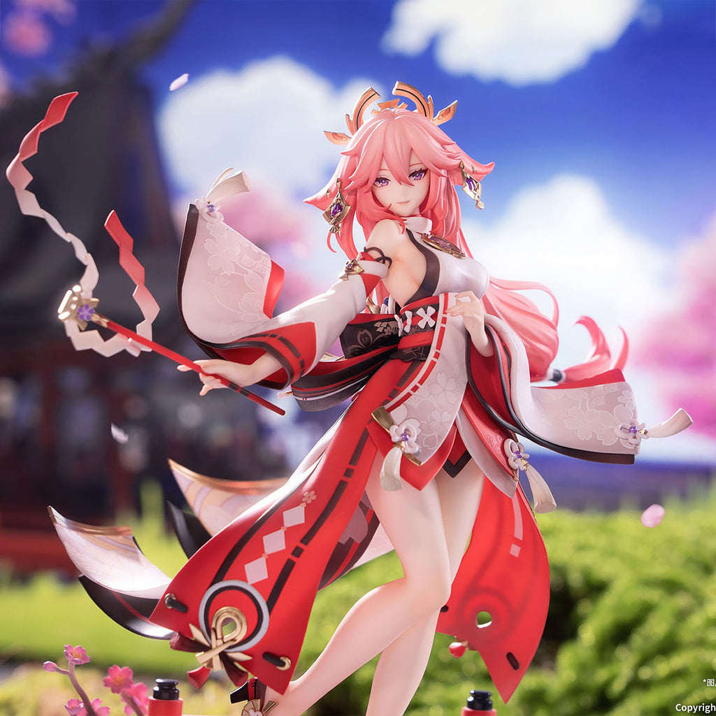 Produktbild Genshin Impact - Yae Miko Scale Figur Astute Amusement Version 1:7