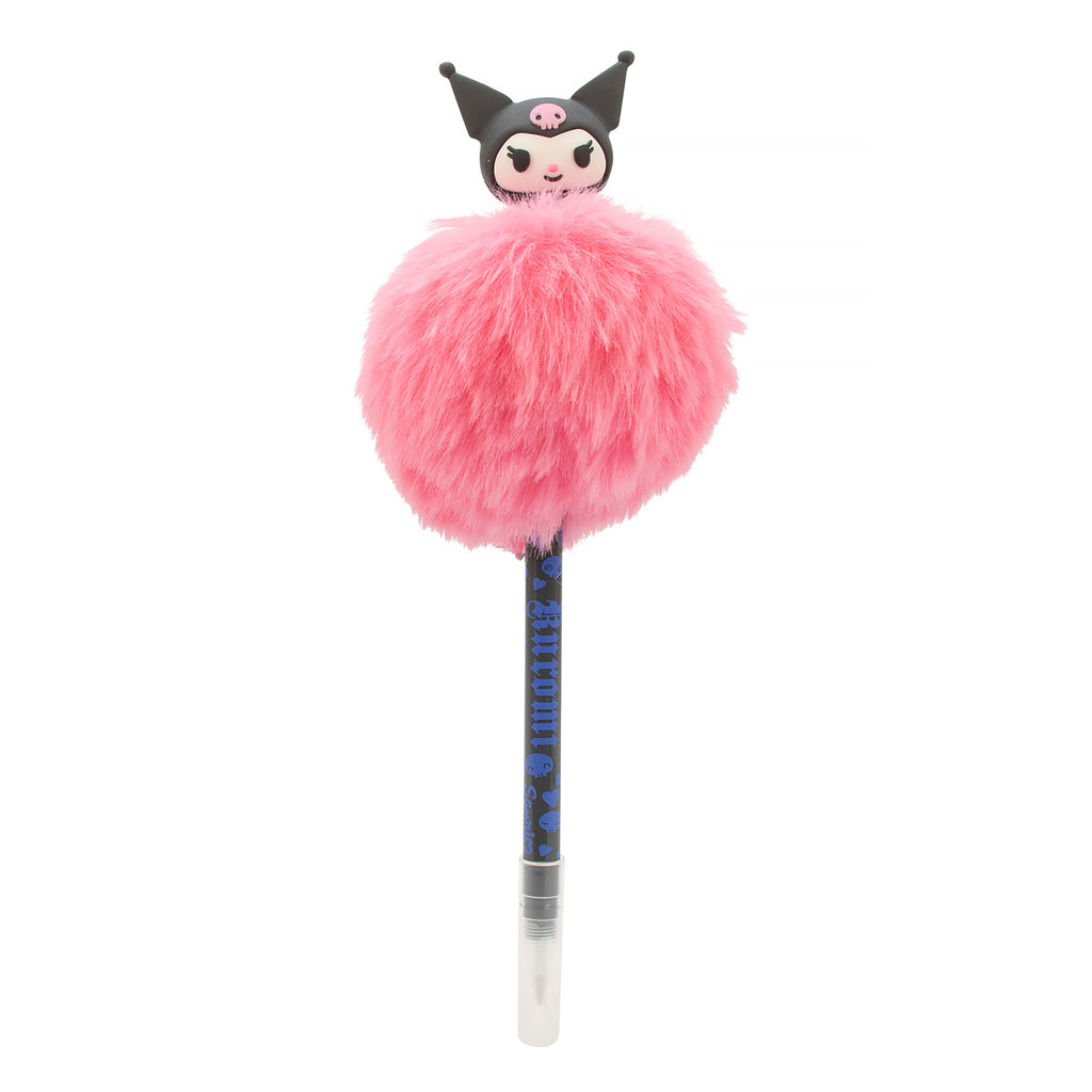 Sanrio - Kuromi Kugelschreiber mit Pom Pom