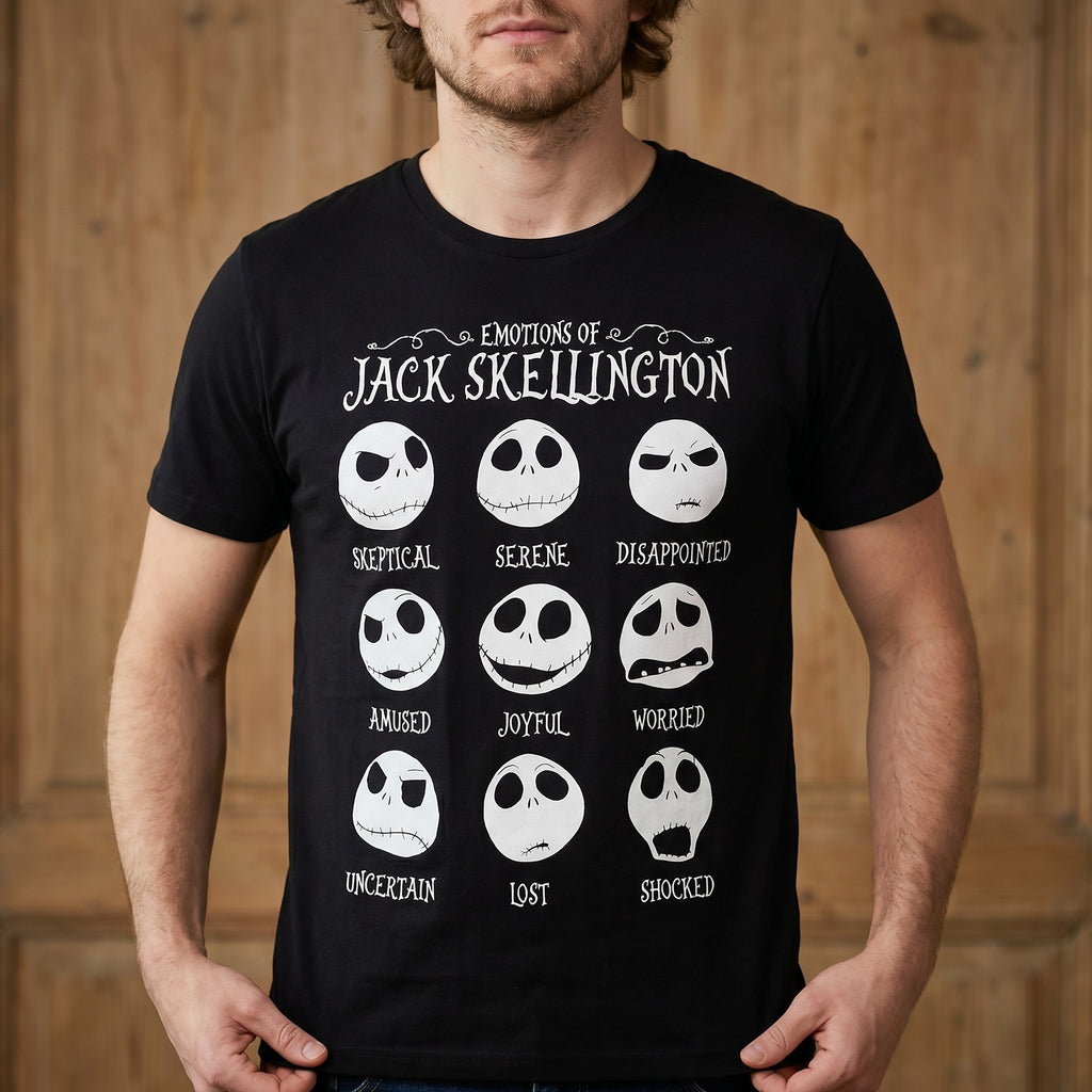 Produktbild Nightmare Before Christmas - Jack Emotions T-Shirt Damen schwarz