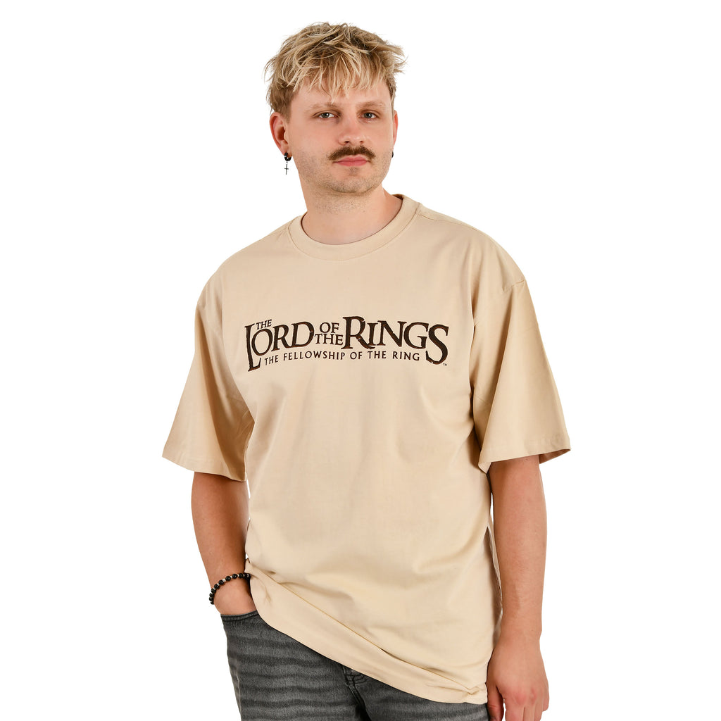 Produktbild Der Herr der Ringe - Gefährten Rohan und Gondor Oversize T-Shirt beige