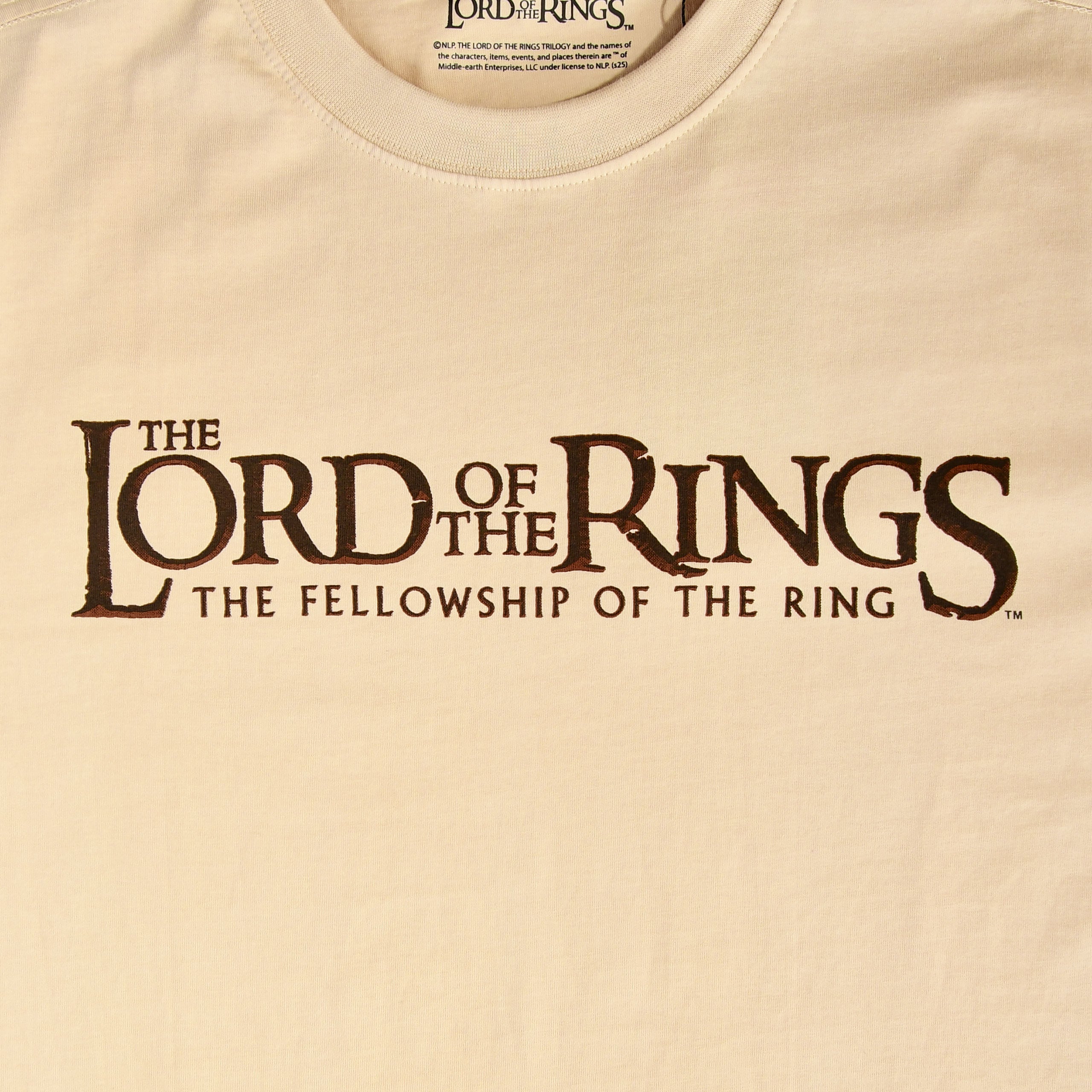 Produktbild Der Herr der Ringe - Gefährten Rohan und Gondor Oversize T-Shirt beige