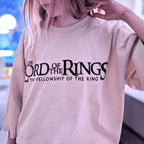 Produktbild Der Herr der Ringe - Gefährten Rohan und Gondor Oversize T-Shirt beige