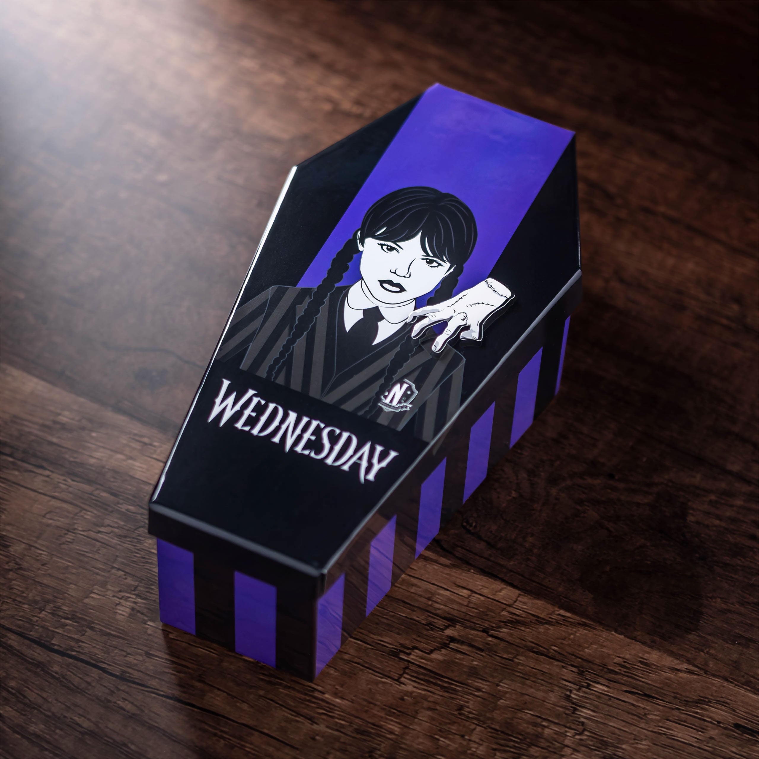 Produktbild Wednesday Addams Schreibset 8-teilig