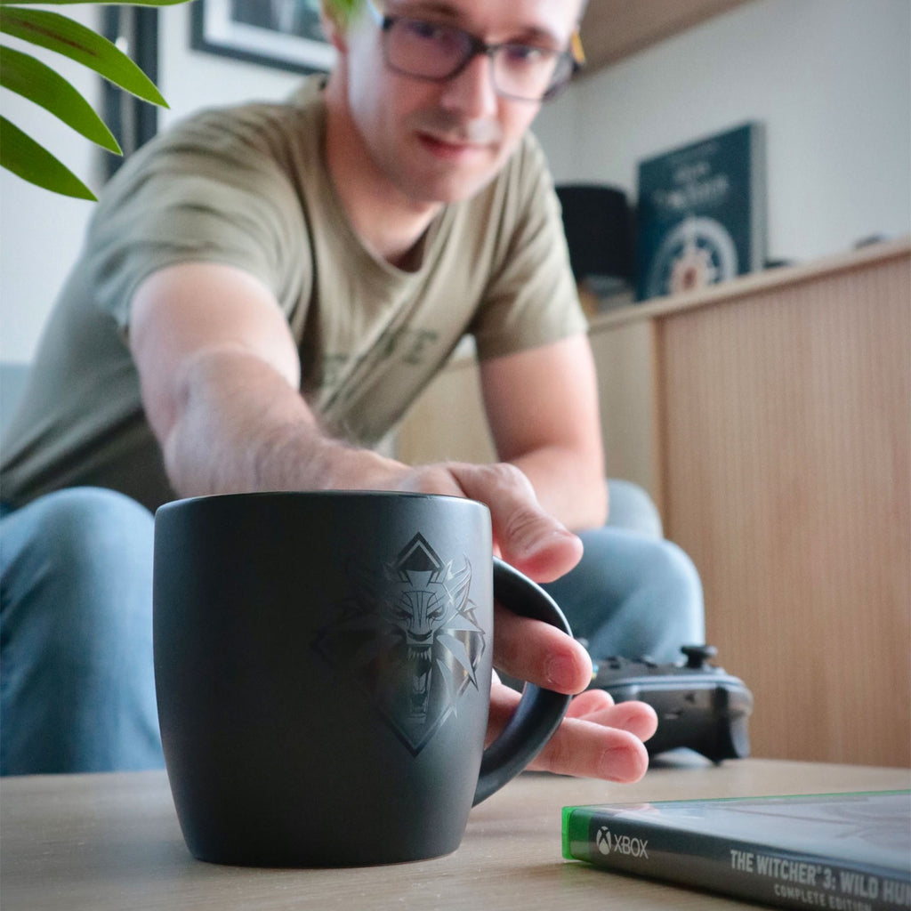Produktbild Witcher - Wolf Medaillon Tasse