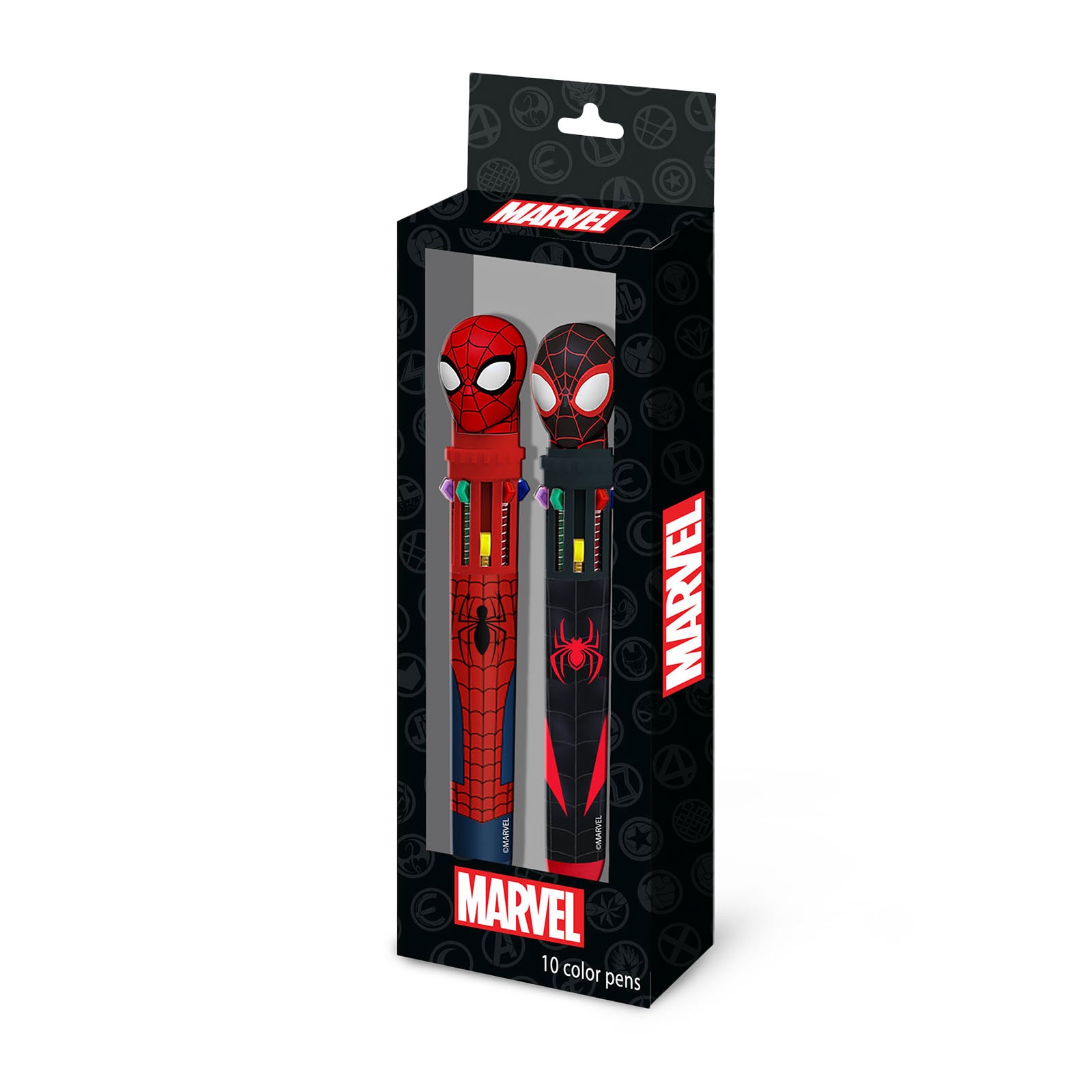 Produktbild Marvel - Spider-Man Stift 10-farbig 2er Set
