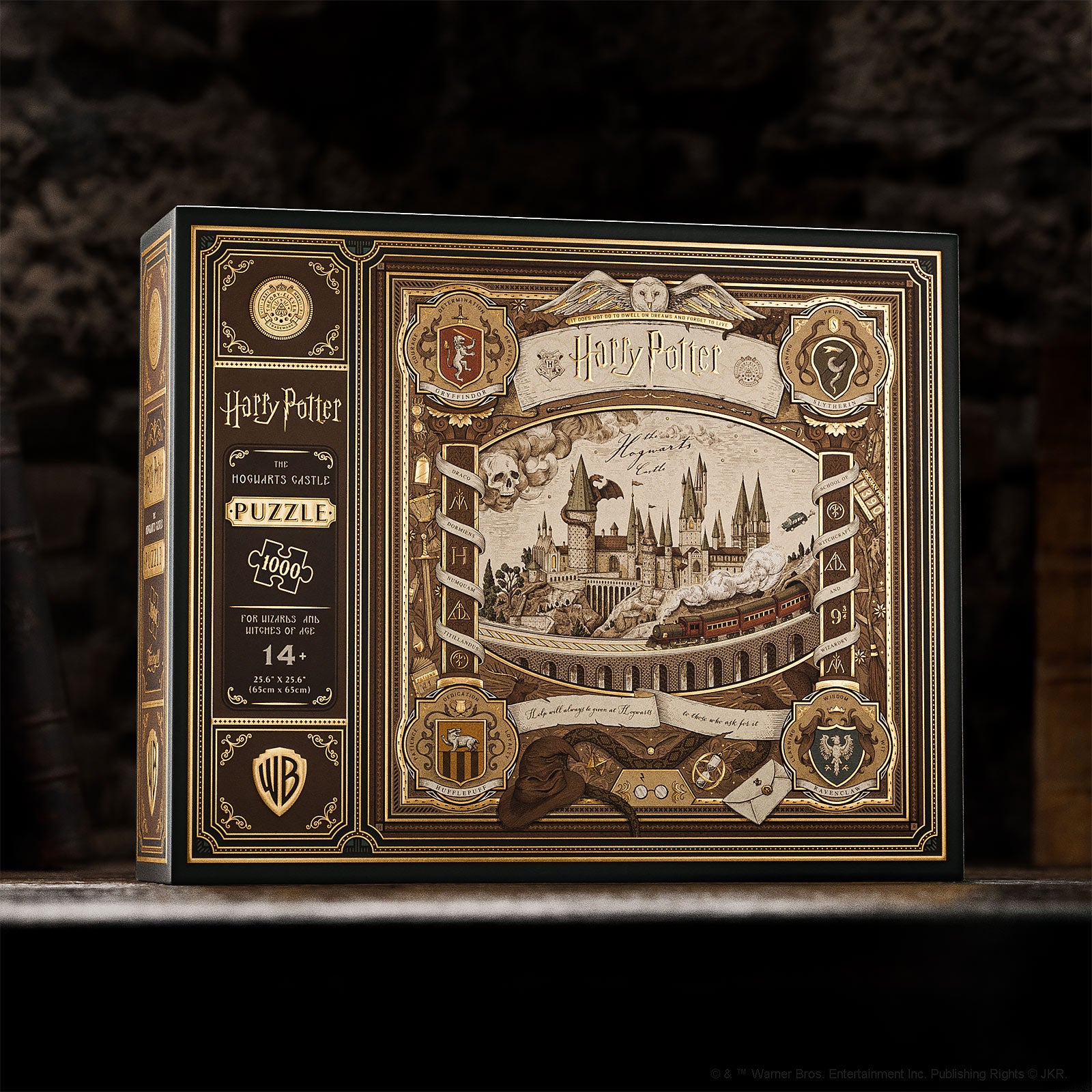 Produktbild Harry Potter - Hogwarts Schloss Premium Puzzle