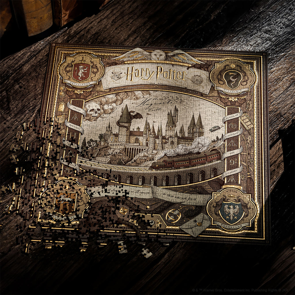 Produktbild Harry Potter - Hogwarts Schloss Premium Puzzle