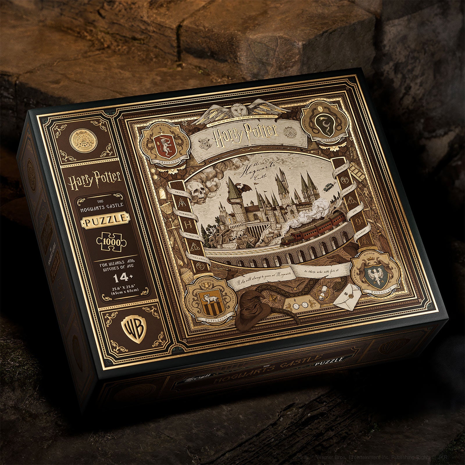 Produktbild Harry Potter - Hogwarts Schloss Premium Puzzle