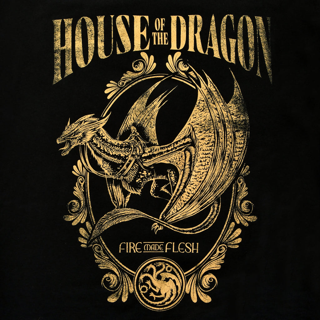 Produktbild House of the Dragon - Fire Made Flesh T-Shirt schwarz
