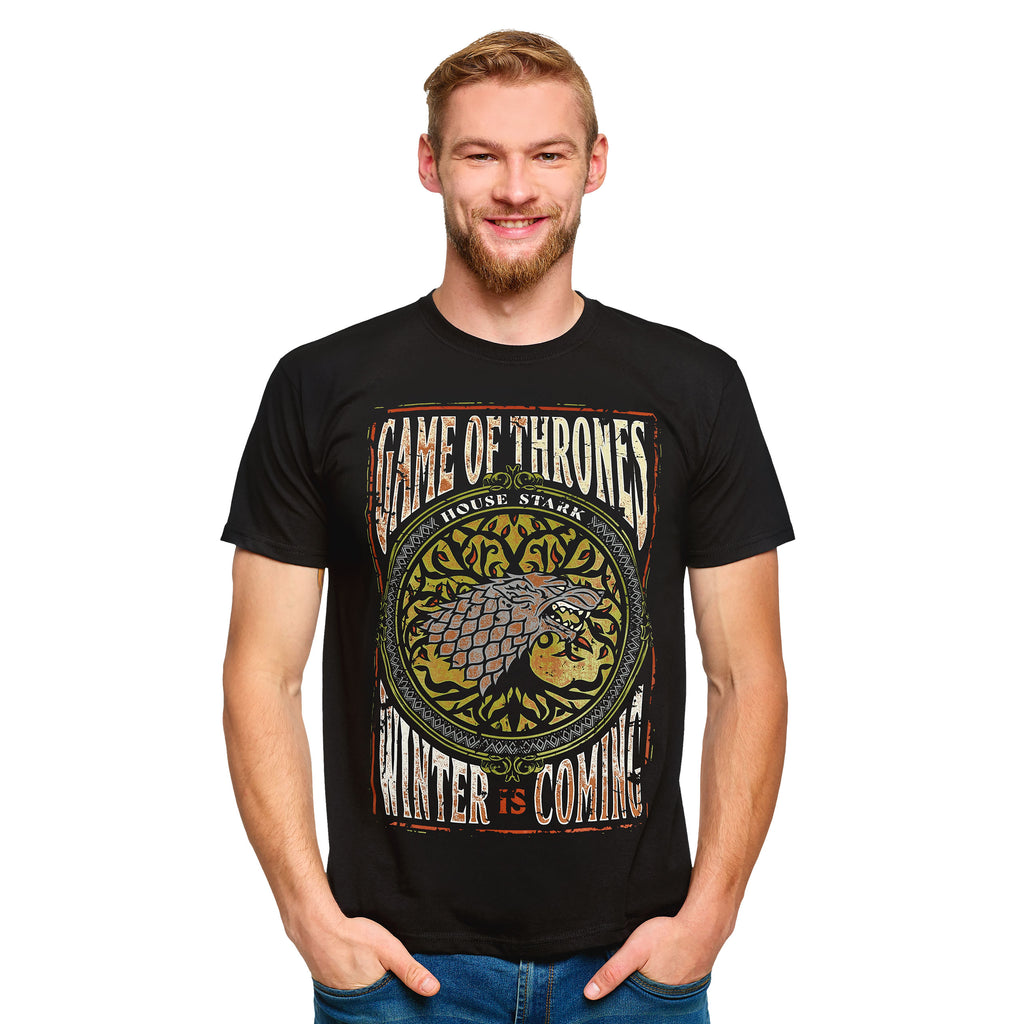 Produktbild Game of Thrones - Winter is Coming T-Shirt schwarz