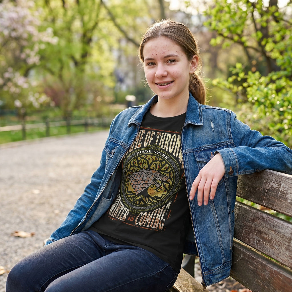 Produktbild Game of Thrones - Winter is Coming T-Shirt schwarz