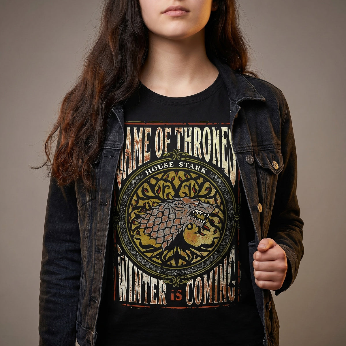 Produktbild Game of Thrones - Winter is Coming T-Shirt schwarz