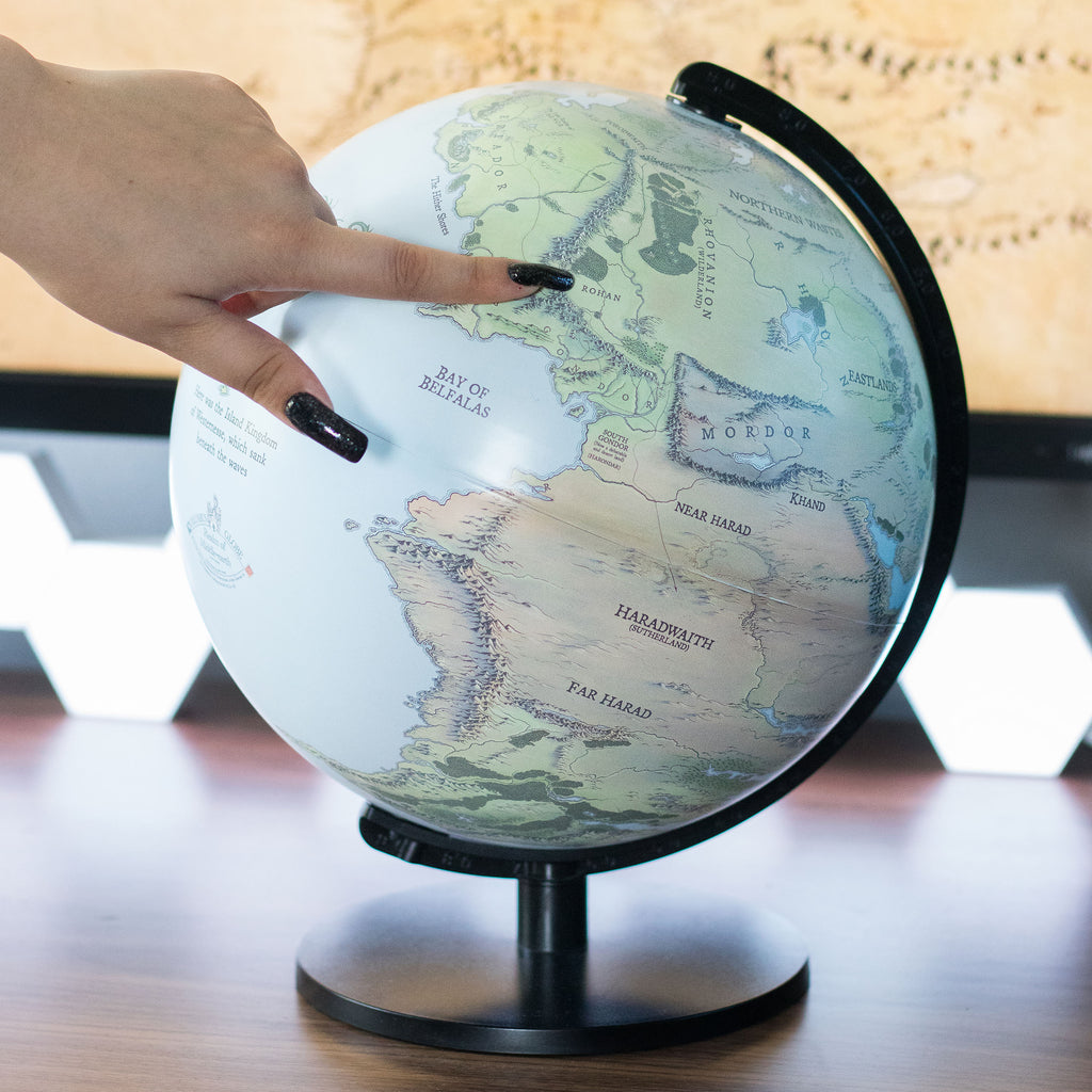Produktbild Der Herr der Ringe - Mittelerde Globus Terra mit Licht 26cm