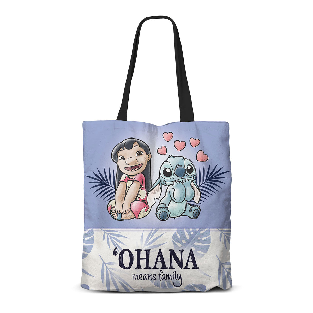 Produktbild Ohana Means Family Jutebeutel - Lilo & Stitch