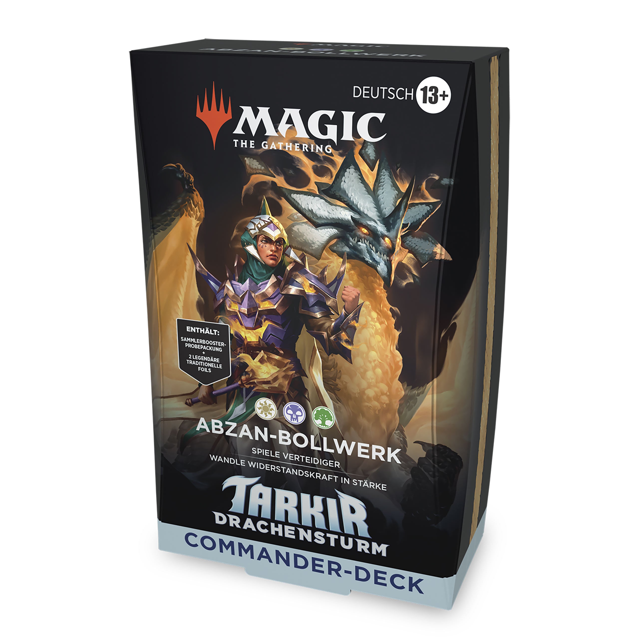 Produktbild Magic The Gathering - Tarkir: Drachensturm - Commander Deck Abzan-Bollwerk