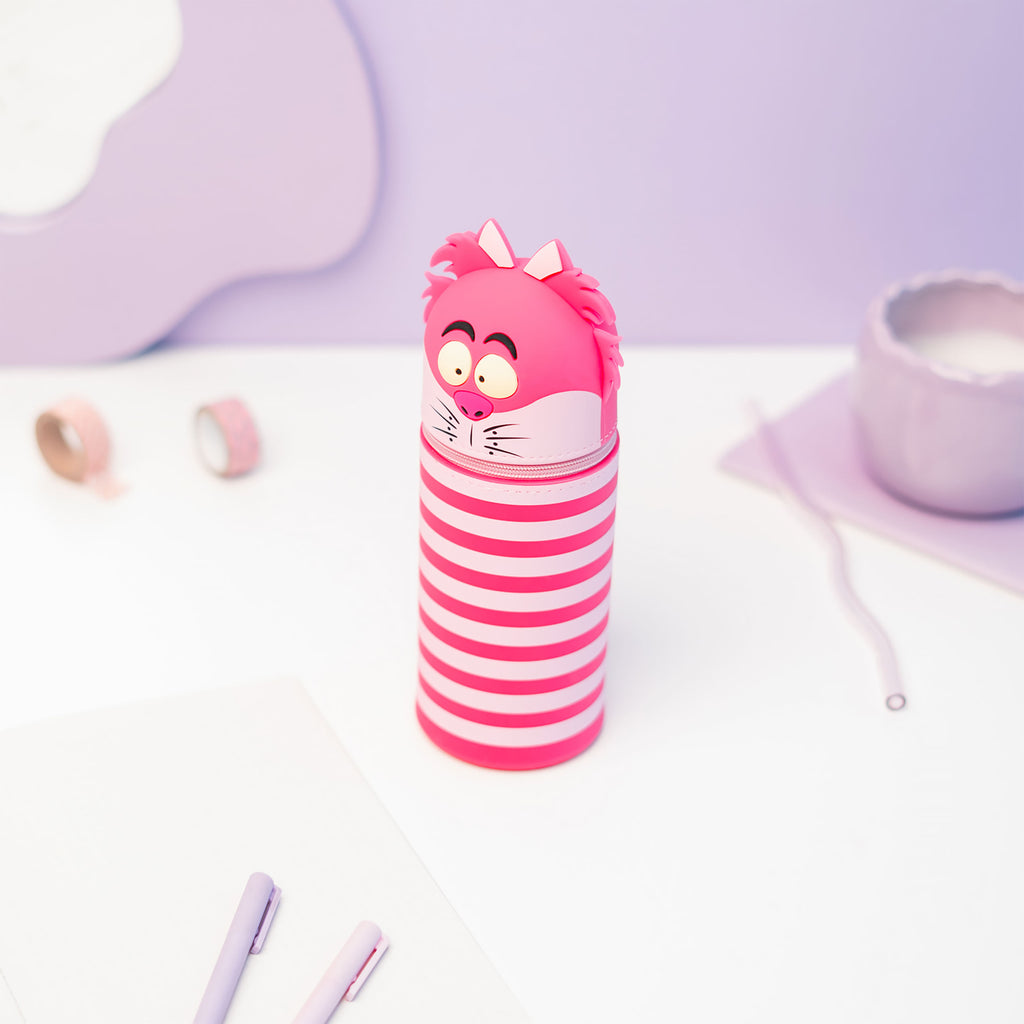 Produktbild Alice im Wunderland - Grinsekatze 3D Silikon Federmäppchen