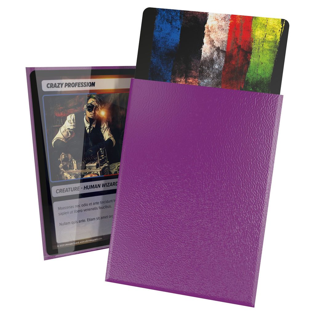Produktbild Cortex Kartenhüllen lila 100er Set Ultimate Guard für TCG Standardgröße