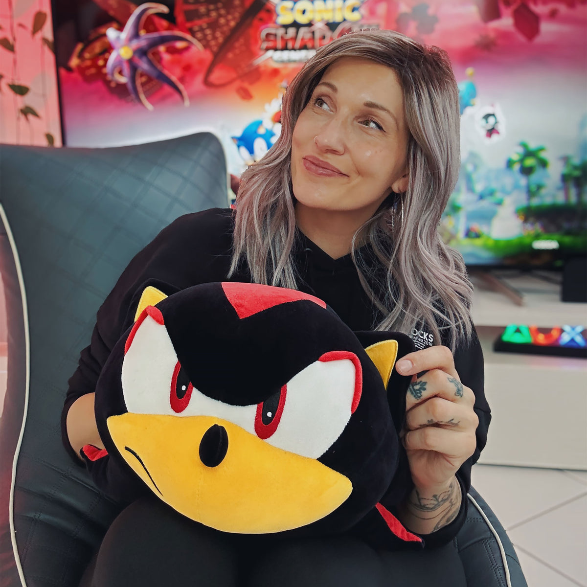 Produktbild Sonic the Hedgehog - Shadow Plüsch Figur XL
