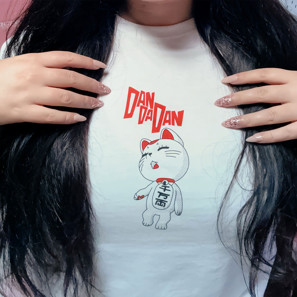 Turbo Granny T-Shirt für Dandadan Fans weiß
