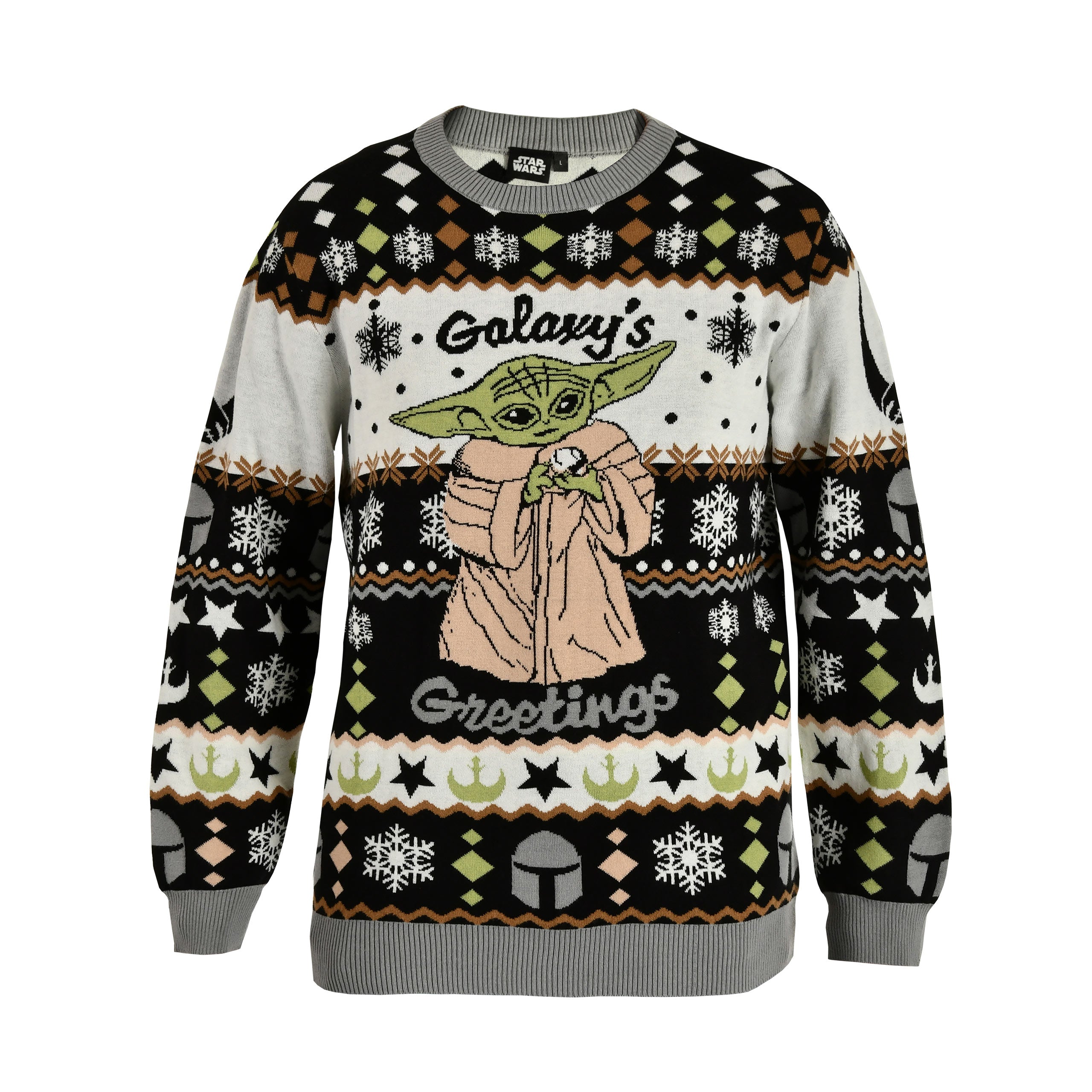 Produktbild Grogu Galaxys Greetings Strickpullover - Star Wars The Mandalorian