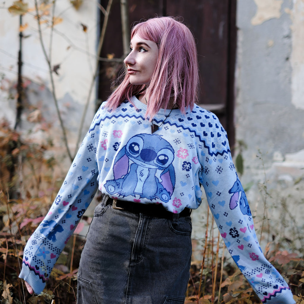 Produktbild Stitch Ohana Strickpullover - Lilo & Stitch