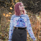 Produktbild Stitch Ohana Strickpullover - Lilo & Stitch