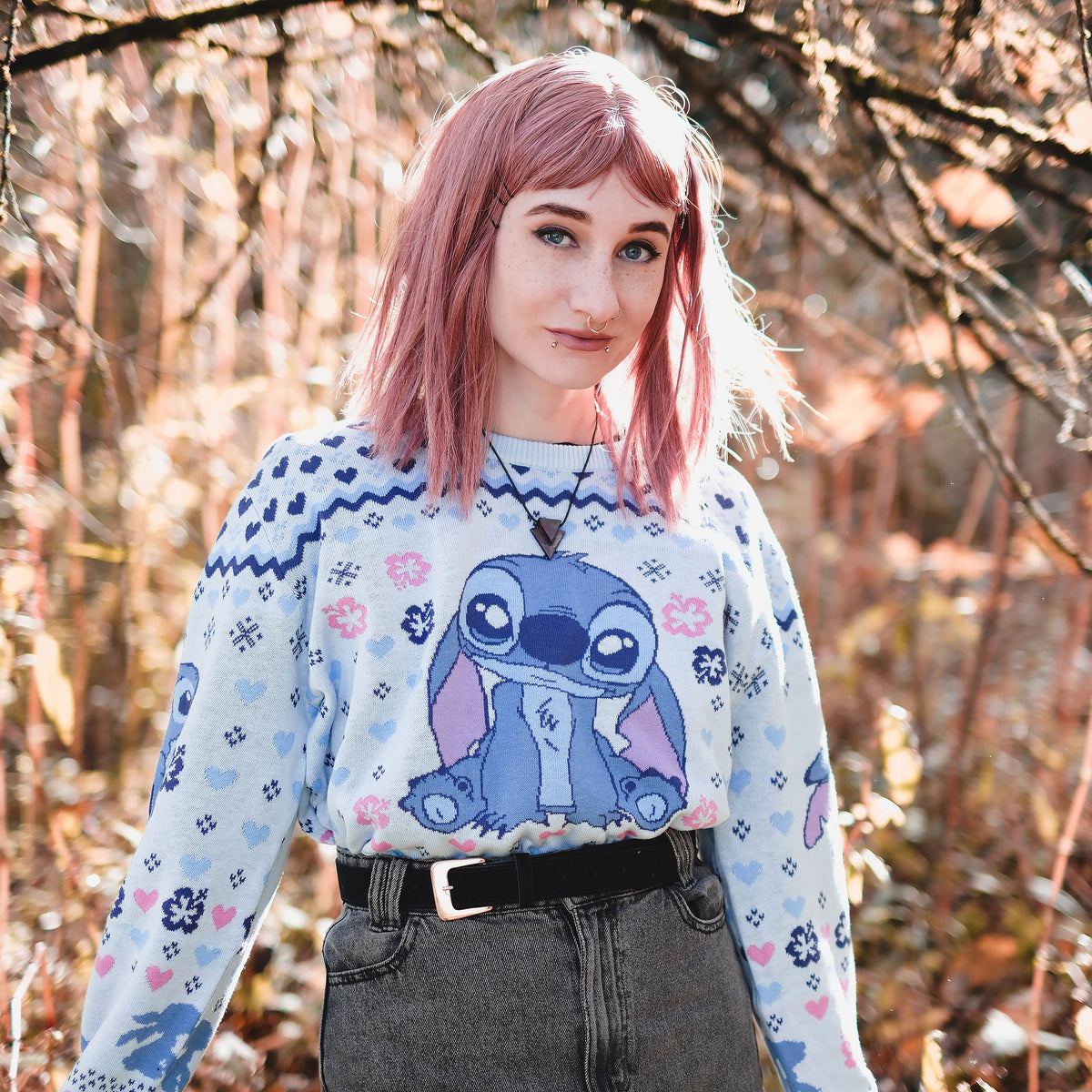 Produktbild Stitch Ohana Strickpullover - Lilo & Stitch