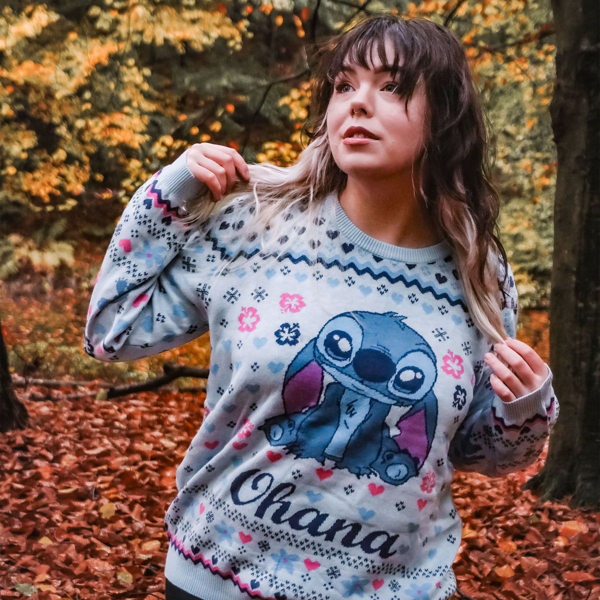 Produktbild Stitch Ohana Strickpullover - Lilo & Stitch