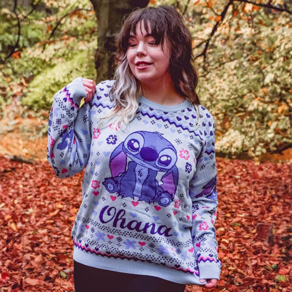 Produktbild Stitch Ohana Strickpullover - Lilo & Stitch